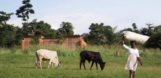 InsideOut School, Andrea Tabocchini, Francesca Vittorini, green school, Ghana, rammed earth, locally sourced materials, affordable architecture, green architecture, skylights, natural ventilation