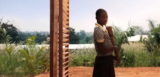 InsideOut School, Andrea Tabocchini, Francesca Vittorini, green school, Ghana, rammed earth, locally sourced materials, affordable architecture, green architecture, skylights, natural ventilation