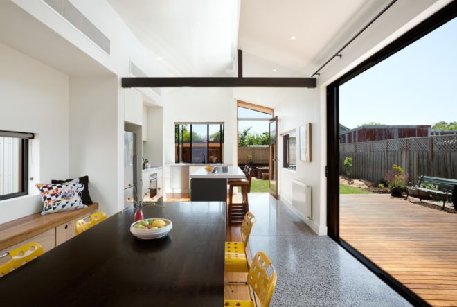 Northcote Solar Home by Green Sheep Collective, Northcote Solar Home Melbourne, sustainable Melbourne architecture, energy efficient Melbourne home, energy efficient suburban architecture,