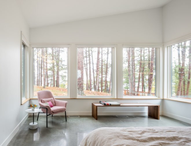 Northern Lake Home by Strand Design, Scandinavian design in Minnesota, Scandinavia inspired interior design, luxury Minnesota home in the woods, rift sawn white oak interior