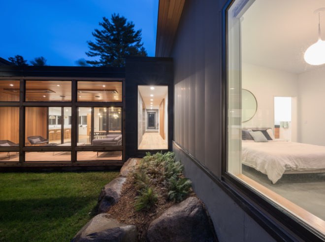 Northern Lake Home by Strand Design, Scandinavian design in Minnesota, Scandinavia inspired interior design, luxury Minnesota home in the woods, rift sawn white oak interior