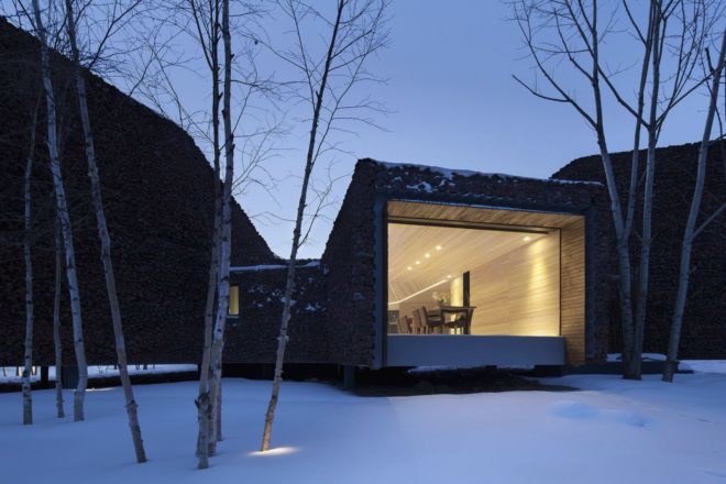 Origin Architect, Forest Valley Villas, Eurasia-Changbai Mountain, china, china architecture, chinese lodgings, cabin design, off grid cabins, glamping china, eco cabins, sustainable cabins, green design, forest bathing china, chinese luxury cabins,