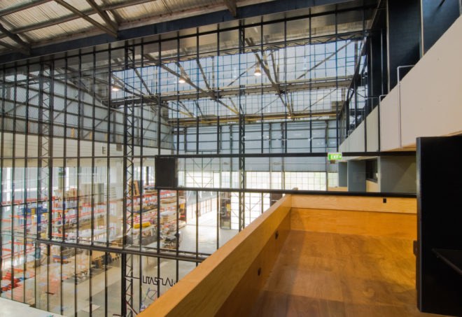 UTAS School of Architecture and Design by Six Degrees, UTAS School of Architecture by Sustainable Built Environments, UTAS School of Architecture adaptive reuse, architecture school adaptive reuse, Tasmania architecture school, train shed conversion, locomotive workshop
