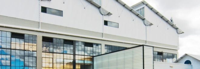 UTAS School of Architecture and Design by Six Degrees, UTAS School of Architecture by Sustainable Built Environments, UTAS School of Architecture adaptive reuse, architecture school adaptive reuse, Tasmania architecture school, train shed conversion, locomotive workshop
