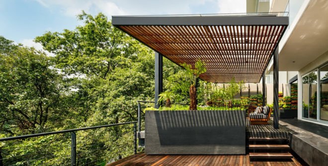 Villa Jardín, ASP Arquitectura Sergio Portillo, Mexico City, reclaimed wood, vertical garden, natural ventilation, green interior, green architecture, modular space, modular design
