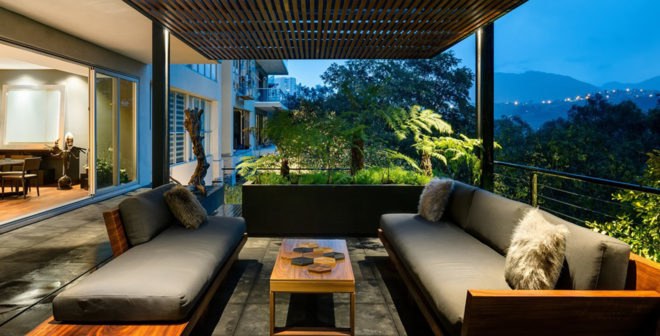 Villa Jardín, ASP Arquitectura Sergio Portillo, Mexico City, reclaimed wood, vertical garden, natural ventilation, green interior, green architecture, modular space, modular design