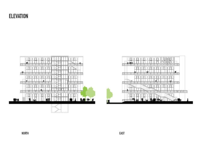 WERK12 by MVRDV, WERK12 Munich, WERK12 Werksviertel, urban regeneration Munich, MVRDV Munich architecture, WERK12 artists Engelmann and Engl
