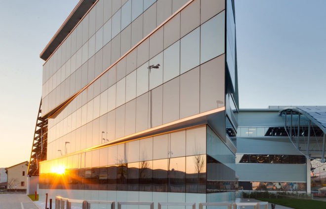 Arval headquarters, self-sufficient building, Florence, Pierattelli Architetture, zero-emissions, green office buildings, Climate House, solar power, geothermal power, solar panels, photovoltaics
