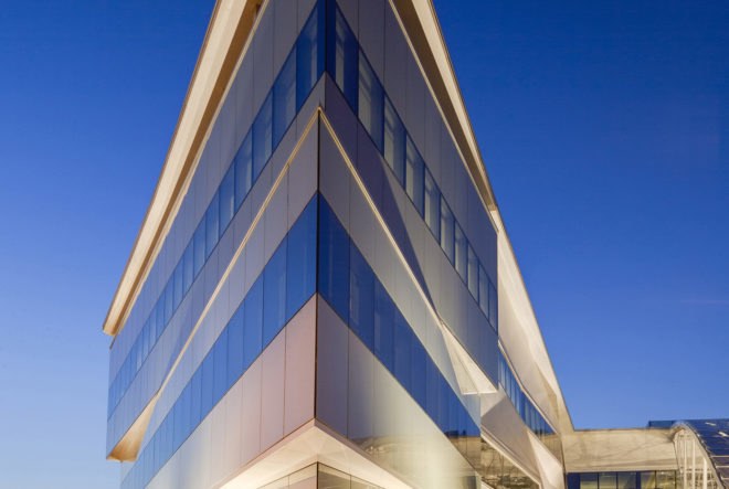 Arval headquarters, self-sufficient building, Florence, Pierattelli Architetture, zero-emissions, green office buildings, Climate House, solar power, geothermal power, solar panels, photovoltaics