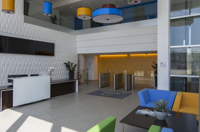 Arval headquarters, self-sufficient building, Florence, Pierattelli Architetture, zero-emissions, green office buildings, Climate House, solar power, geothermal power, solar panels, photovoltaics
