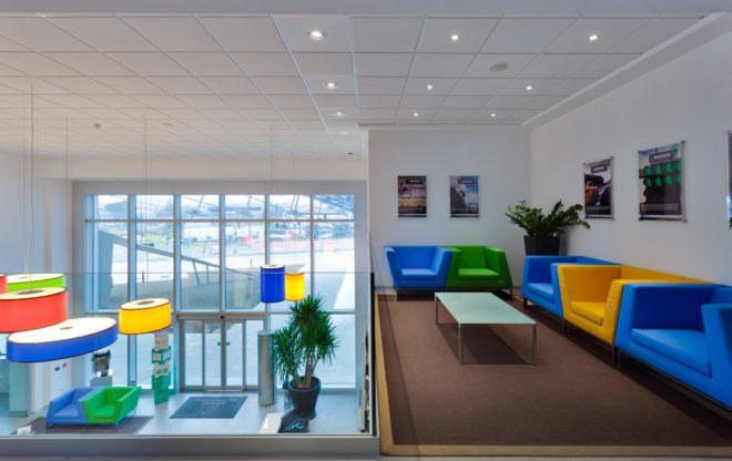 Arval headquarters, self-sufficient building, Florence, Pierattelli Architetture, zero-emissions, green office buildings, Climate House, solar power, geothermal power, solar panels, photovoltaics