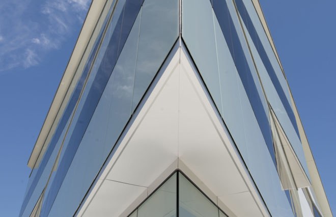 Arval headquarters, self-sufficient building, Florence, Pierattelli Architetture, zero-emissions, green office buildings, Climate House, solar power, geothermal power, solar panels, photovoltaics