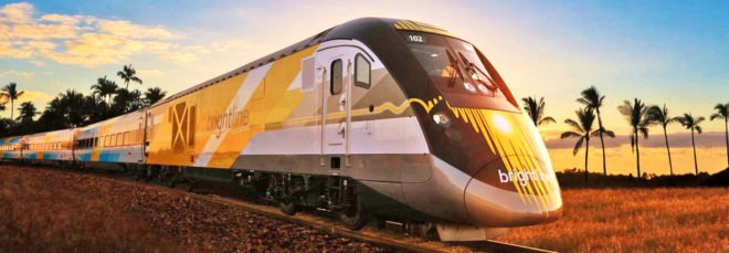 Brightline, All Aboard Florida, Florida East Coast Industries, Brightline train, Brightline trains, private high-speed train, private high-speed trains, train travel Florida, train travel Southeast Florida, Miami to Palm Beach, Miami to Orlando, Miami to Orlando train, Florida high-speed train