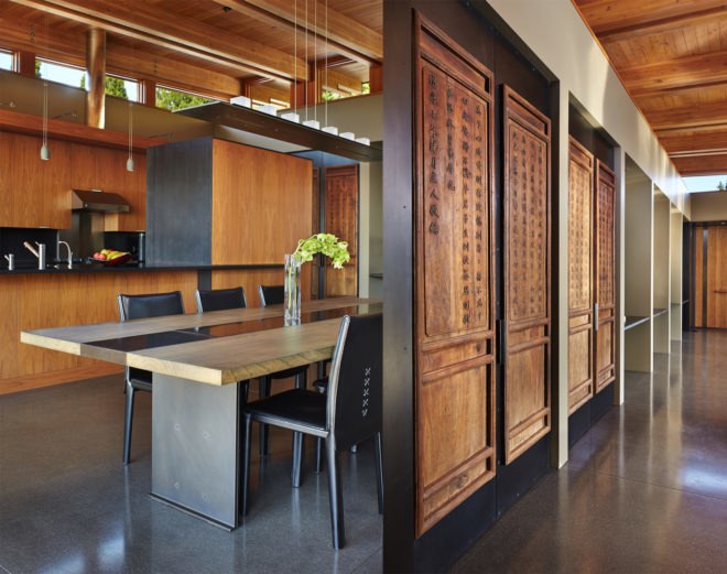 Brook Bay Residence, Brook Bay Residence by Rick Sandberg, luxury housing in Mercer Island, copper clad homes, copper and cedar housing, local craftsmanship in American homes,