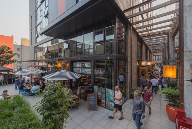Chophouse Row by Graham Baba Architects and SKL Architects, Chophouse Row Seattle, Chophouse Row adaptive reuse, Chophouse Row architecture, Chophouse Row 12th Avenue Marketplace, Chophouse Row the Mews, ULI Seattle, AIA Seattle Honor Award, adaptive reuse Seattle