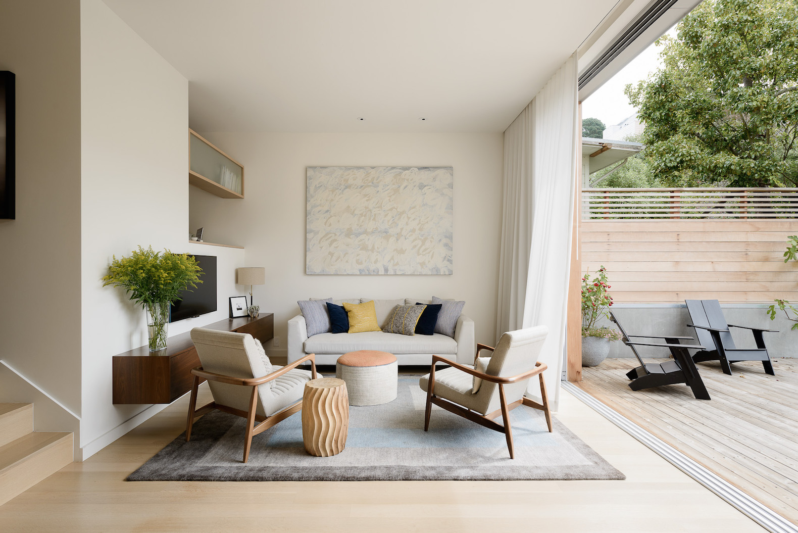 Fitty Wun by Feldman Architecture, Fitty Wun house, Fitty Wun in San Francisco, Feldman Architecture residential projects, luxury townhouse San Francisco, luxury townhouse California, green-roofed townhouses, panopticon architecture