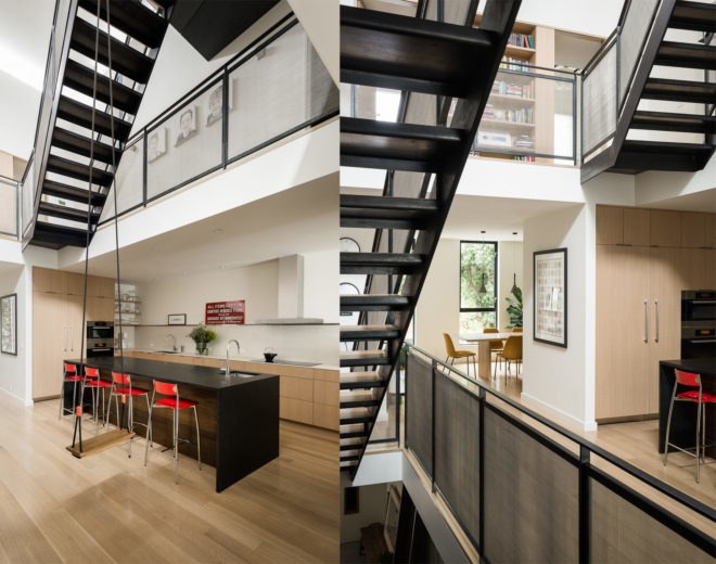 Fitty Wun by Feldman Architecture, Fitty Wun house, Fitty Wun in San Francisco, Feldman Architecture residential projects, luxury townhouse San Francisco, luxury townhouse California, green-roofed townhouses, panopticon architecture