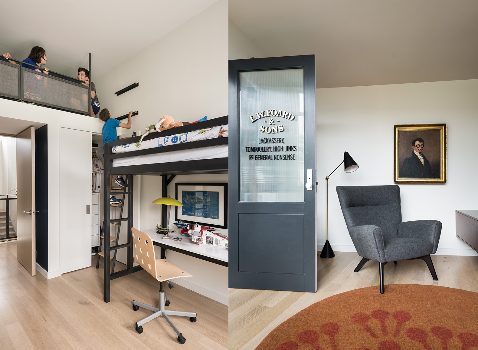 Fitty Wun by Feldman Architecture, Fitty Wun house, Fitty Wun in San Francisco, Feldman Architecture residential projects, luxury townhouse San Francisco, luxury townhouse California, green-roofed townhouses, panopticon architecture
