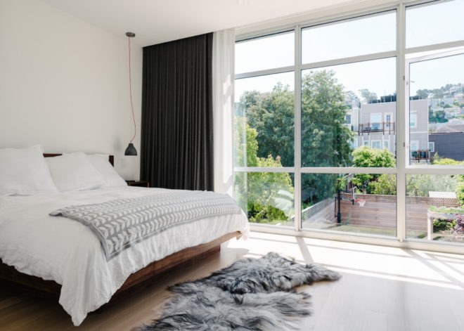 Fitty Wun by Feldman Architecture, Fitty Wun house, Fitty Wun in San Francisco, Feldman Architecture residential projects, luxury townhouse San Francisco, luxury townhouse California, green-roofed townhouses, panopticon architecture