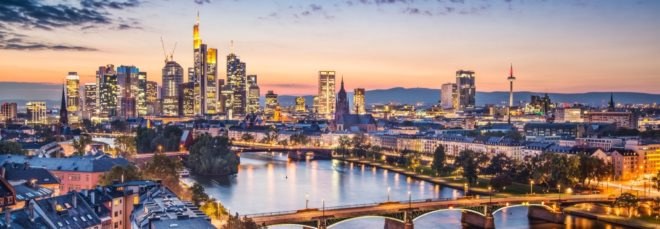 Frankfurt skyline, Frankfurt Germany, Frankfurt downtown