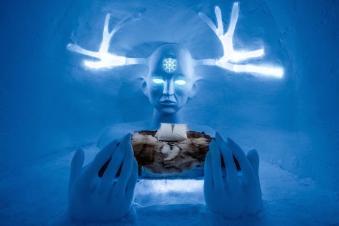 ice hotel, ICEHOTEL 2018, ICE HOTEL art suites, ICE HOTEL price, Torne River ice, ice architecture, snow architecture, temporary ice architecture, ice art exhibition, eco hotel Sweden