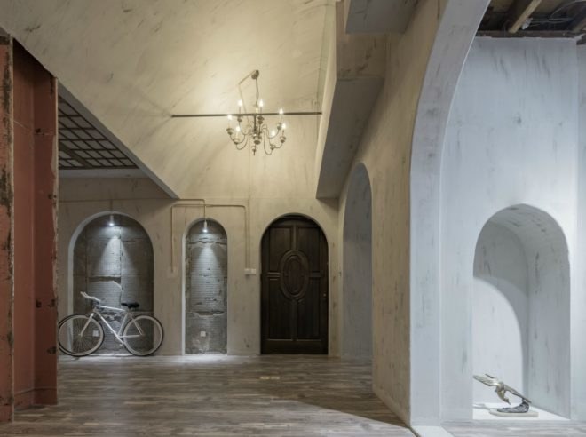 Wutopia Lab, One person's Gallery, gallery design, small gallery spaces, tiny living, shanghai galleries, gallery design shanghai, repurposed materials, adaptive reuse, urban design,