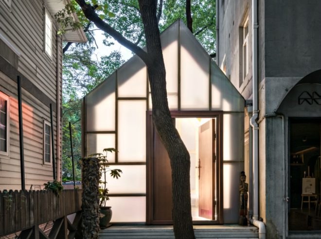 Wutopia Lab, One person's Gallery, gallery design, small gallery spaces, tiny living, shanghai galleries, gallery design shanghai, repurposed materials, adaptive reuse, urban design,