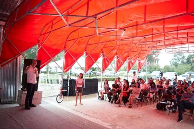 People's Architecture Office, The People's Station, cultural centers, Chinese architecture, detachable architecture, flexible architecture, flexible design, detachable buildings, prefabricated buildings, green design, mobile architecture, architecture by bicycle, traveling buildings, cultural satellites, museum design, cultural center designs, cultural centers china