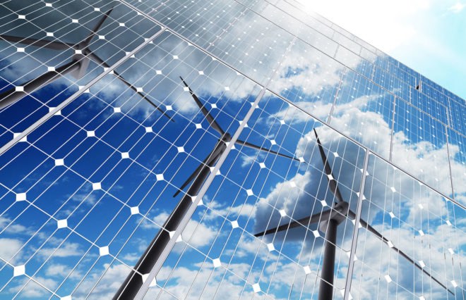 Renewable energy, solar power, solar energy, wind power, wind energy, solar panels, wind turbines, clean energy