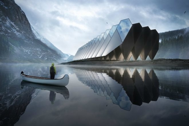 David Ajasa-Adekunle, Tetra Hotel, tetra shed, modular shed, modular hotels, hotel design, David Ajasa-Adekunle, vertical hotels, luxury hotels, futuristic hotels, modular hotel design, David Ajasa-Adekunle, triangular hotels, space efficient hotels, hotels of the future, off grid hotels