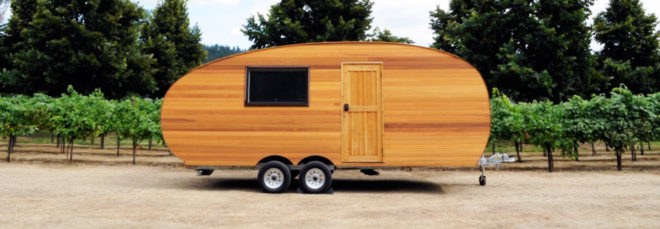 Timberline camper by Homegrown Trailers, energy efficient trailer, off grid camper, off grid trailer, handcrafted camper, timber camper, Timberland trailer, eco-friendly travel trailer,
