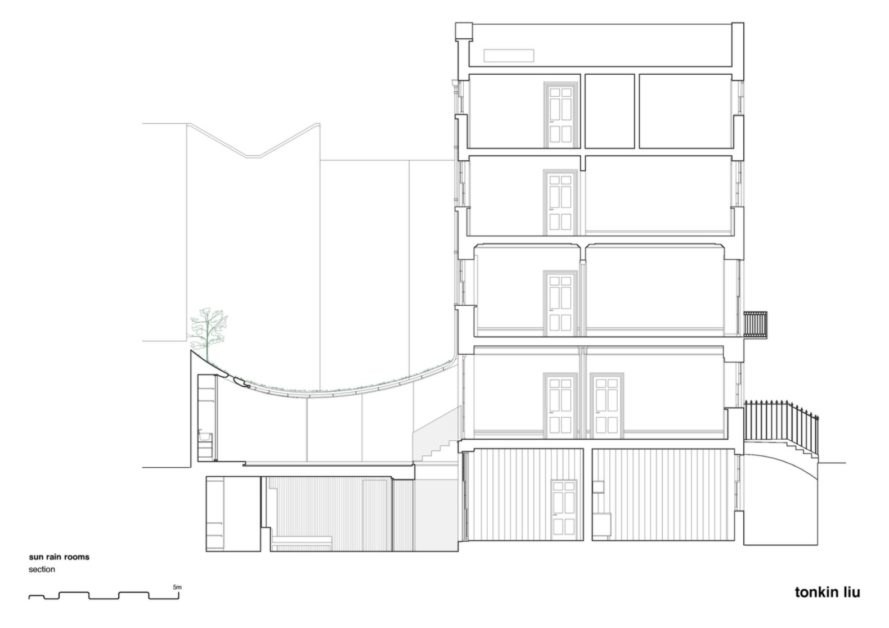 Tonkin Liu Architects, Sun rain room, home extensions, home design, sun rooms, home additions, London architecture, urban design, green roof, garden room, reflecting pool, home architecture, rain collection systems, rainwater use, greywater systems, green roof designs,
