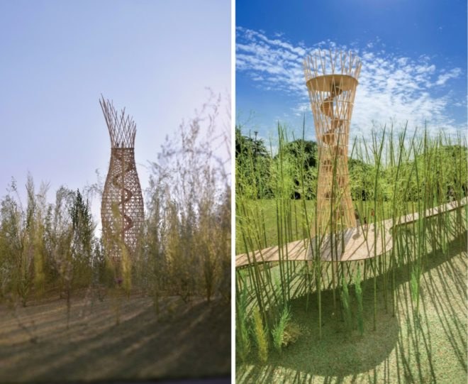 Jae-Eun Choi, Shigeru Ban, "Dreaming of Earth" proposal, Korean DMZ, green bridges, bridge design, political architecture, Korean dmz bridge, 2016 Venice Biennale, political art, humanitarian architecture, social design,