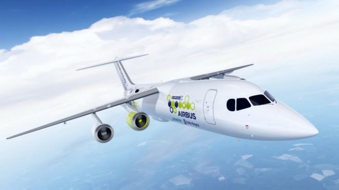 E-Fan X, E-Fan X hybrid plane, E-Fan X plane
