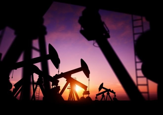 oil drill sunset, oil drill silhouette, oil drilling sunset