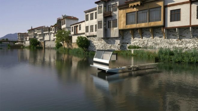 2BOATS, Claudius Schulze, Maciej Markowicz, 2BOATS, camera obscura boat, photography boats, floating barges, home made boats, floating photography studio, floating homes, floating studios, art, photography, Übermut Project, floating artwork, floating workshops, photography workshops, floating photography lab,