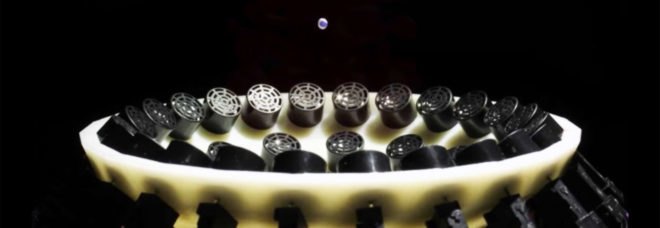 maglev, magnetic levitation, acoustic levitation, tractor beam levitation, acoustic tractor beam, trator beam, University of Bristol, levitation, human levitation, levitation, science, scientific breakthrough, physical review letters