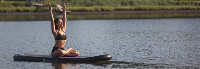 Aqua Vida, Biodegradable Flow Shorts, shorts, biodegradable shorts, standup paddleboard, standup paddleboard yoga, yoga