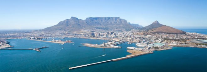 Cape Town, Table Mountain, South Africa, Africa, coast, coastal city, city