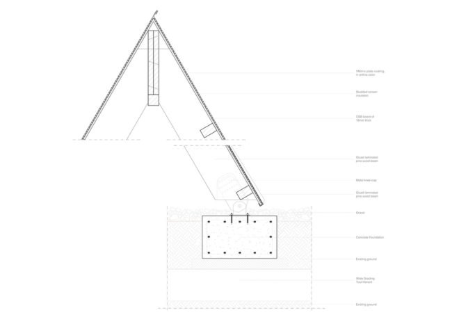 Chapel, tents, Portugal, Plano Humano Arquitectos, wooden beams, National Scout´s Activities Camp (CNAE), tiny building, green architecture, natural building materials, gable roof, panoramic views