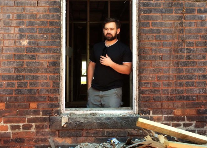 Chris Maurer, Biocycler, redhouse studios, recycled materials, recycled buildings, recycled building materials, biomaterials, fungus biomaterials