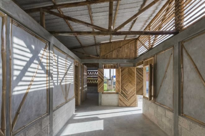 Comunal Taller de Arquitectura, bamboo social housing, bamboo buildings, bamboo, bamboo constructions, bamboo houses puebla, bamboo design, social design, social housing, bamboo social housing, affordable housing, green design, sustainable building materials, sustainable building materials, bamboo house frams, prefabricated bamboo frame