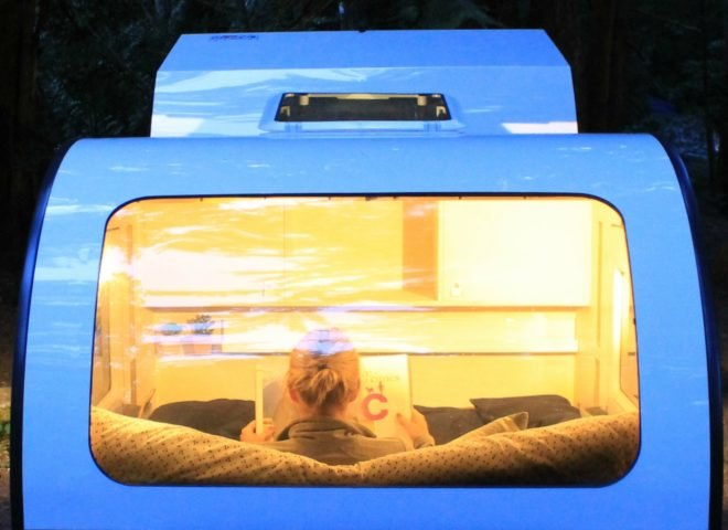 Droplet, Droplet trailer, Droplet tow-able getaway, off grid trailer, tow trailer, off grid living, tiny spaces, tiny homes, tiny trailers, droplet camper. space-efficient trailer, on the road campers, towing campers, camping pods, cute camping pods, camping pods with kitchens, led lighting, camping solutions,