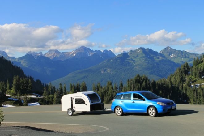 Droplet, Droplet trailer, Droplet tow-able getaway, off grid trailer, tow trailer, off grid living, tiny spaces, tiny homes, tiny trailers, droplet camper. space-efficient trailer, on the road campers, towing campers, camping pods, cute camping pods, camping pods with kitchens, led lighting, camping solutions,