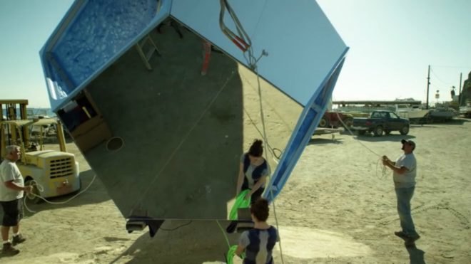 Doug Aitken, underwater installation, Doug Aitken Installations, Parley for the Oceans, ocean art, underwater art, art installations in the ocean, underwater art catalina island, geodesic homes, geodesic domes, underwater domes, dome art, ocean awareness, geodesic pavilions