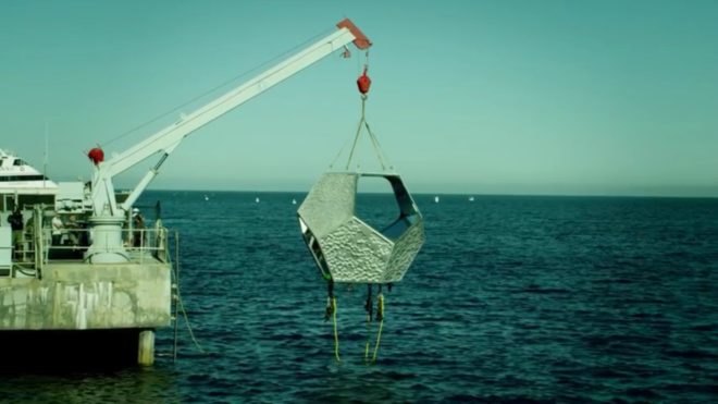 Doug Aitken, underwater installation, Doug Aitken Installations, Parley for the Oceans, ocean art, underwater art, art installations in the ocean, underwater art catalina island, geodesic homes, geodesic domes, underwater domes, dome art, ocean awareness, geodesic pavilions