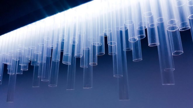 Earthquake lamp, ParseError, Fabien Bouchard, lamps, earthquakes, minimalist design, Japan earthquakes, IRIS, green lighting