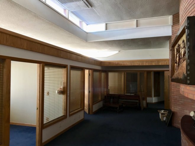Frank Lloyd Wright, FLW, Frank Lloyd Wright Montana, Frank Lloyd Wright Whitefish, Frank Lloyd Wright demolition, Frank Lloyd Wright preservation, Frank Lloyd Wright Building Conservancy, Frank Lloyd Wright buildings, Frank Lloyd Wright medical office, building preservation, historic buildings