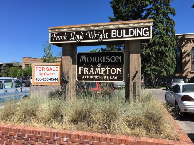 Frank Lloyd Wright, FLW, Frank Lloyd Wright Montana, Frank Lloyd Wright Whitefish, Frank Lloyd Wright demolition, Frank Lloyd Wright preservation, Frank Lloyd Wright Building Conservancy, Frank Lloyd Wright buildings, Frank Lloyd Wright medical office, building preservation, historic buildings
