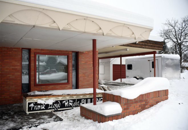 Frank Lloyd Wright, FLW, Frank Lloyd Wright Montana, Frank Lloyd Wright Whitefish, Frank Lloyd Wright demolition, Frank Lloyd Wright preservation, Frank Lloyd Wright Building Conservancy, Frank Lloyd Wright buildings, Frank Lloyd Wright medical office, building preservation, historic buildings